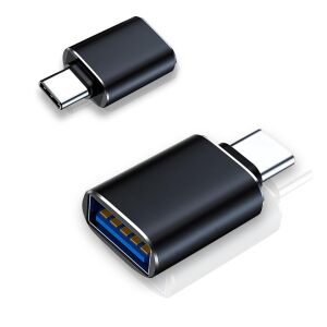 C típusú adapter USB 3.0 OTG, 5 Gbps, fekete