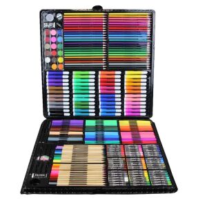 WePro Store 258-teiliges Kunstset für Kinder, Ansicht des geöffneten Koffers - WePro Store