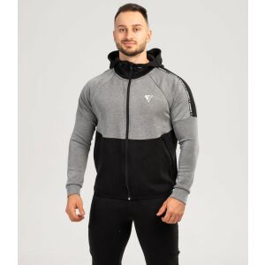 Férfi felső "Aventus", fekete/szürke - L