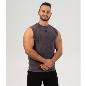 Férfi felső "Breed", mosott kék - M 126860596 - Férfi trikó