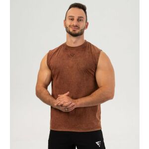 Férfi felső "Breed", mosott barna - XXL 126860624 - Férfi trikó