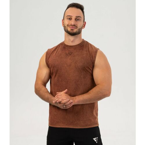 Férfi felső "Breed", mosott barna - XXL 126860624