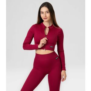 GENEZIS Essence bordó hosszú ujjú felső és leggings szett - Női pulóver