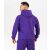 Genesis Fluffy lila kapucnis pulóver férfiaknak, hátulnézet