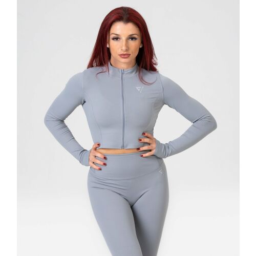 Genezis Glide szürke hosszú ujjú női felső