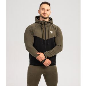 Férfi felső "Victory", fekete/khaki - L