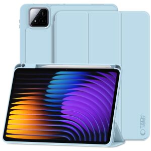 Tablettok XIAOMI PAD 7 / PAD 7 PRO (11,2 coll) - égkék smart case tablet tok, ceruza tartóval