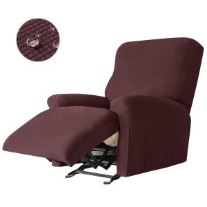 Relax Fotel Huzat (enyhén vízlepergető, 1 üléses, barna, rugalmas)