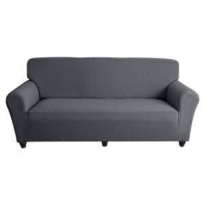 Kanapé Huzat (enyhén vízlep., 2 személyes, sötétszürke)