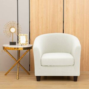 Klub Fotel Huzat (enyhén vízlepergető, törtfehér) 126934832 - Lakberendezés