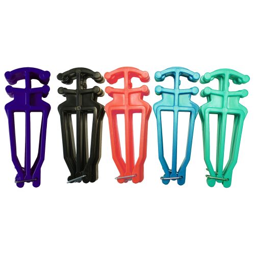 Műanyag tartó sífutó sílécek és síbotok számára - 1 pár 136109537