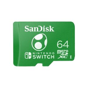 Card SanDisk 64GB MicroSDXC pentru Nintendo Switch - Ediția Yoshi - SanDisk Carduri memorie