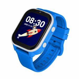 Garett Kids Sun Ultra 4G niebieski smartwatch z animacją rakiety - Inteligentne urządzenie