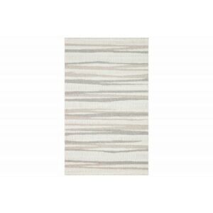 Bakero Motto 02 Teppich in Weiß und Beige (80x150 cm) - Teppiche