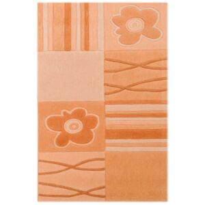 Bakero Calypso Vanille Teppich mit Blumenmuster, 70x140 cm - Innenarchitektur