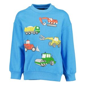 Bluza dziecięca Blue Seven z nadrukiem pojazdów budowlanych, bluzka z długim rękawem dla chłopców - Sweter dziecięcy