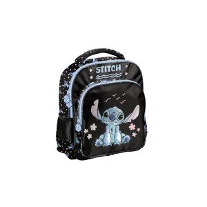 Stitch fekete ovis hátizsák Stitch karakterrel - Paso