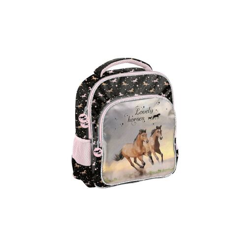 Lovas Lovely Horses ovis hátizsák lányoknak, lovas mintával