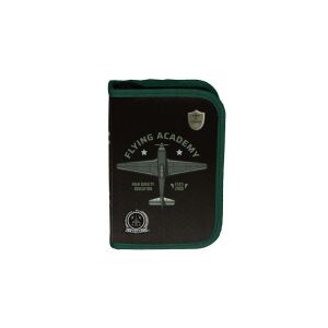 Flying Academy kihajtható tolltartó repülőgép mintával - Paso