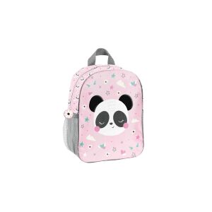 Pandás ovis hátizsák - With love (PP25PB-503) elölnézet - Paso