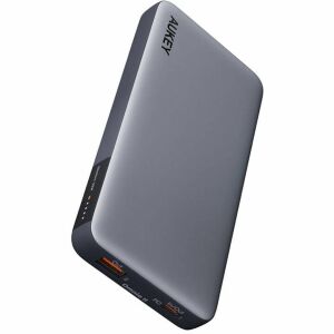 Aukey PB-Y41 10000 mAh Power Bank, 30W, Szürke - Aukey