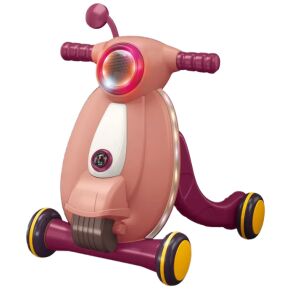 WePro Store Baby Walker so svetlami, zvukmi a interaktívnymi funkciami, ružový, 12 mesiacov+ - WePro Store