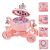 WePro Store Kinder-Make-up-Set, einzigartiges Design, wasserlöslich, Spiegel, Lipgloss, Lidschatten, Puder, ungiftig, Pink 126990483