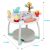 5-in-1-Baby-Jumper mit Tisch und Aktivitätscenter WePro Store, Musikmatte, Baby-Jumper, höhenverstellbar, 360°-Drehsitz, Geräusche, Lichter, attraktives Zubehör, ab 6 Monaten, weiß 126990586