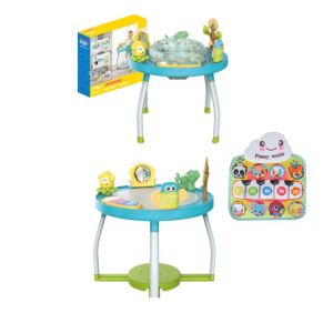 Detský skákací skákací 5 v 1 so stolom a aktivitným centrom WePro Store, hudobná podložka, detský skákací ... 126990818 - WePro Store