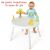 WePro Store Baby Jumper Activity Center, преобразуван в игрална маса, с бебе, което играе на нея.