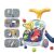 WePro Store 3-in-1 Interaktive Lauflernhilfe für Babys mit Geräuschen und Lichtern, einstellbare Höhe und Geschwindigkeit, interaktiver Tisch und Tafel, Ballkorb, Rasselspielzeug, 6–18 Monate 126990904