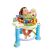 Baby sitzt im WePro Store Baby Walker mit Activity Center, blau, 360 Grad Drehung, Geräusche, Lichter, attraktive Accessoires, 6 Monate+