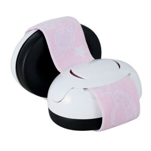 Nauszniki dla dzieci i niemowląt 3-36 miesięcy WePro Store, ochrona słuchu w hałaśliwym otoczeniu, bezpieczny system mocowania ciemiączka, elastyczna opaska na głowę, łatwe w użyciu, kolor ró 126991157 - Ochronniki słuchu