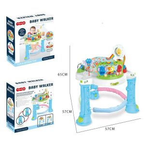 WePro Store Baby Walker Centrum Aktywności, obrot 360 stopni, dżwięki, światła, atrakcyjne akcesoria, 6 miesięcy+ - Bébikomp