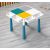 Masa lego multifunctionala 7 in 1 cu doua scaune incluse WePro Store, mod pentru nisip, apa, studiu, depozitare jucarii, diferite activitati, Multicolor, 3 ani + 126991300