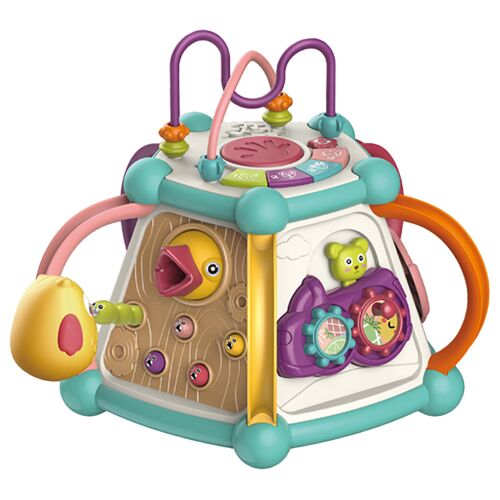 Jucarie interactiva bebelusi, Magic Box, 7 in 1