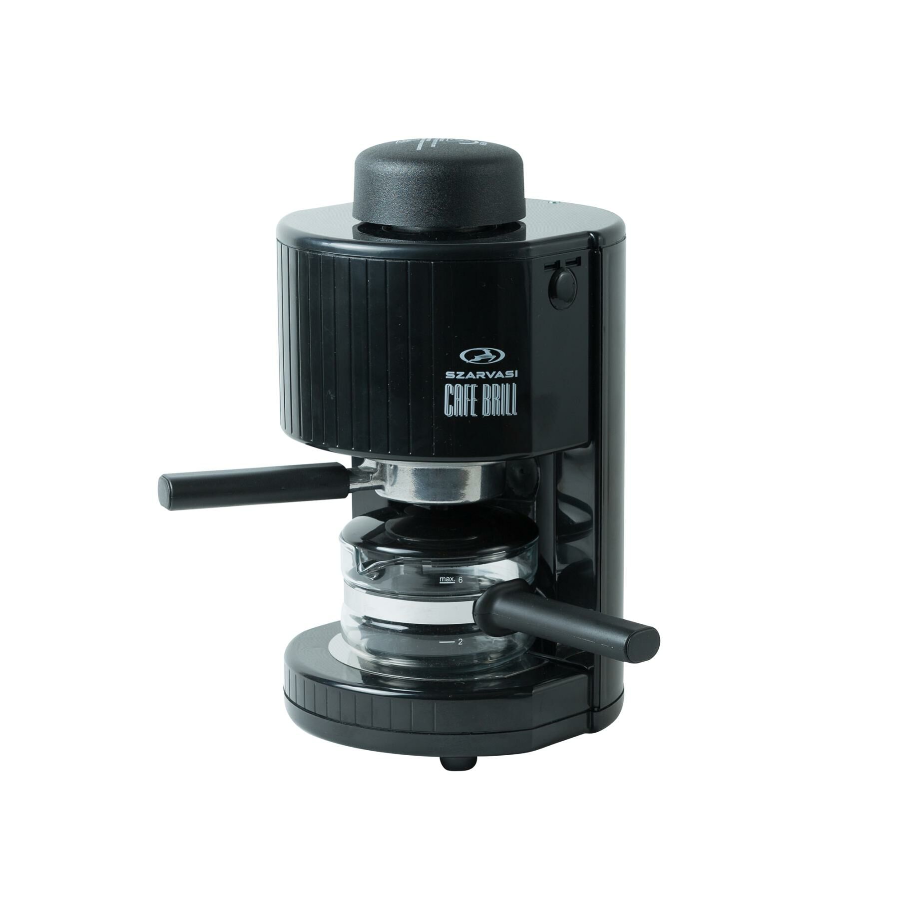 Szarvasi CAFE BRILL (SZV-623) kávéfőző, 800 W, fekete színű, őröl...
