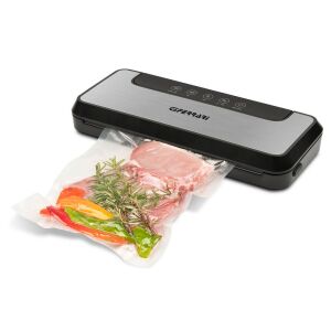 Aparat de vidat G3 Ferrari Fresco Vac în uz cu carne și legume - Aparate de sudură cu folie de vid, Aparat pentru preparat vafe, Friteuze, Oale electrice, Grătare de masă și Cântare de bucătărie