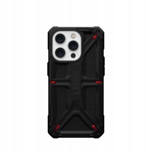 UAG Monarch - Schutzhülle für iPhone 14 Pro (Kevlar Schwarz) 127005581 - Handyhüllen