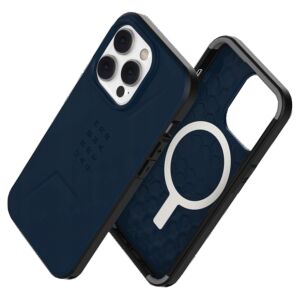 UAG Civilian - Schutzhülle für iPhone 14 Pro kompatibel mit MagSafe (Stockente) 127005598 - Handyhüllen