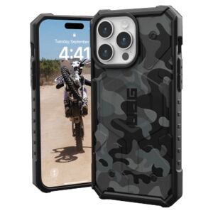 UAG Pathfinder MagSafe - obudowa ochronna do iPhone 15 Pro Max kompatybilna z MagSafe (midnight camo) 127005767 - UAG