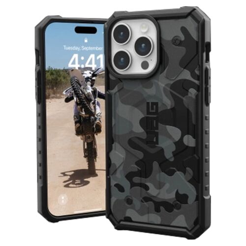 UAG Pathfinder MagSafe - obudowa ochronna do iPhone 15 Pro Max kompatybilna z MagSafe (midnight camo) 127005767