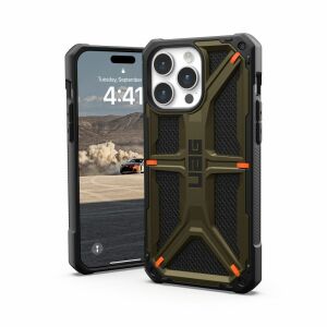 UAG Monarch - obudowa ochronna do iPhone 15 Pro Max (kevlar element green) 140806042 - UAG