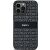 DKNY Bőr Monócsíkos Fekete Tok iPhone-hoz