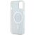 DKNY MagSafe kompatibilis iPhone 15 Plus/14 Plus átlátszó tok