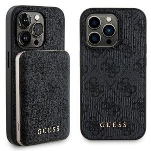 Guess Case 4G Metal Logo Iphone 13 Pro Case + Powerbank 5000Mah