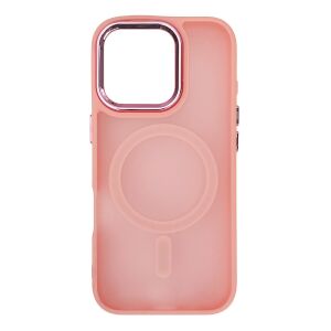 Hurtel Magnetic Collection pinke iPhone 16 Pro Max Hülle mit MagSafe - Handyhüllen