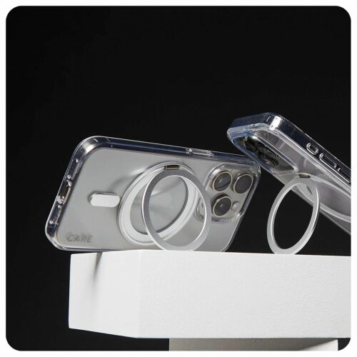 Care By Panzerglass Kickstand Tok For Magsafe For Iphone 16 Pro Silver 141263391