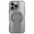 Hátulnézet az Uniq Heldro Max Magclick átlátszó iPhone 16 Pro Max tokról