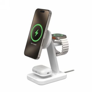 Zagg Mophie Snap+ 3 az 1-ben vezeték nélküli töltő MagSafe töltéssel iPhone, Apple Watch és AirPods készülékekhez - ZAGG